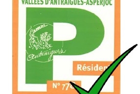 Rappel parkings Antraigues