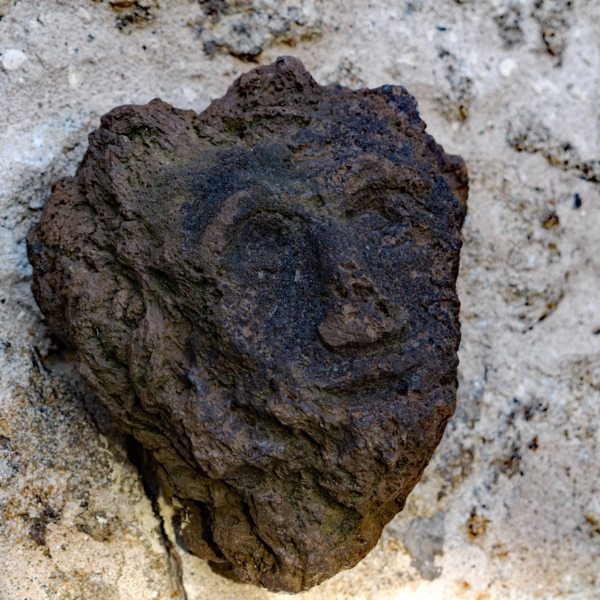 Têtes sculptées