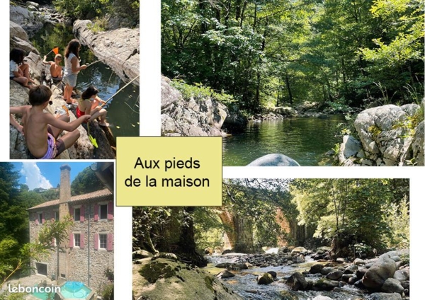 La Maison Hélice - Grand gîte en bord de rivière